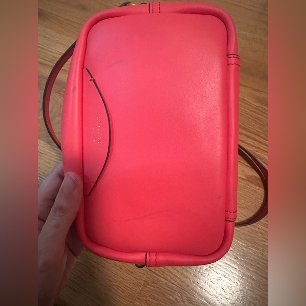 Anya Hindmarch Coral Pink Eye Detail Crossbody - Picture 3 of 7
